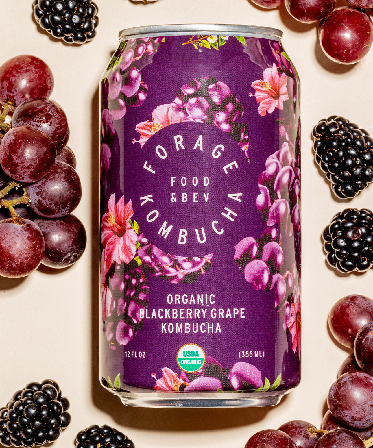 Blackberry Grape Kombucha